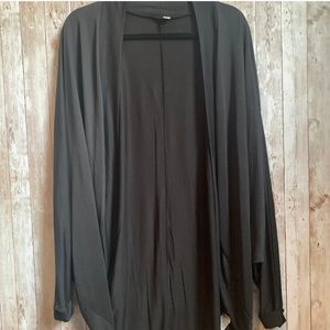 💗3 for $30💗 Black Scoop-Back Open Cardigan